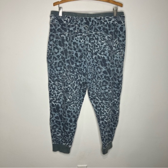 Joy lab blue animal print sweatshirt and pants outfit size large & XL - Picture 8 of 12